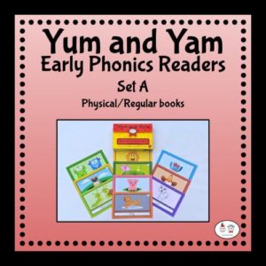 Yum and Yam Early Phonics Readers-Set-A-Physical-Regular-books